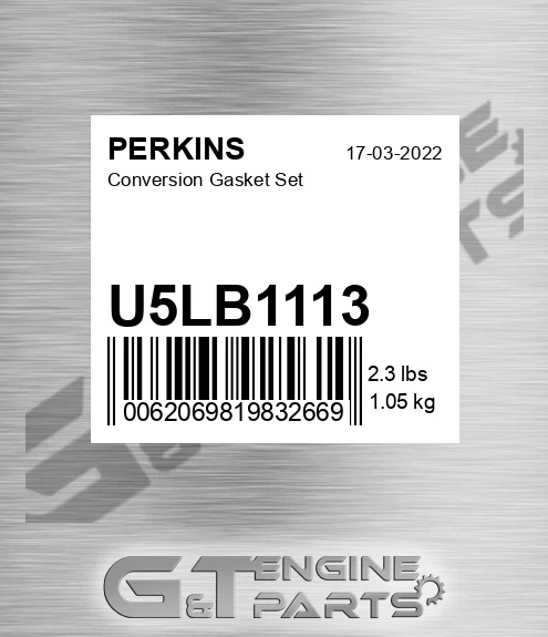 U5LB1113 Conversion Gasket Set