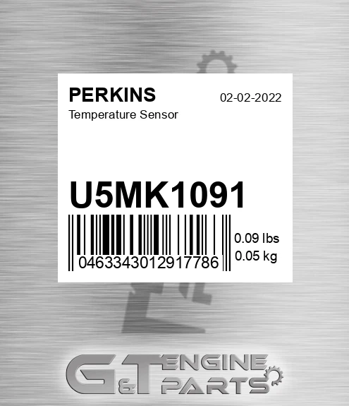 U5MK1091 Temperature Sensor