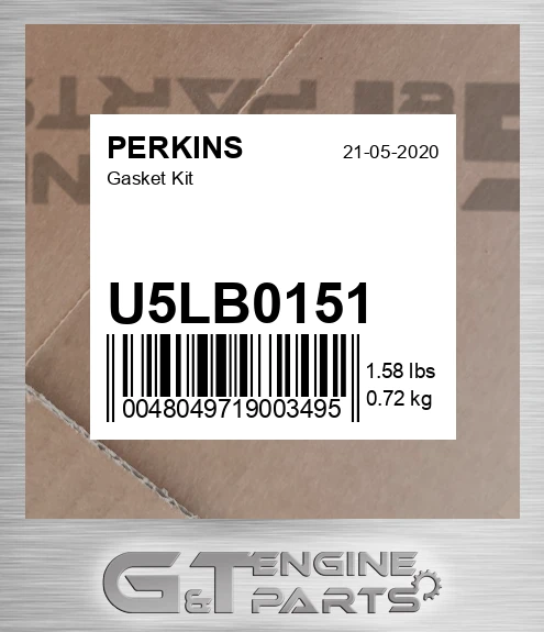U5LB0151 Gasket Kit