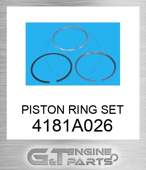 4181A026 PISTON RING SET