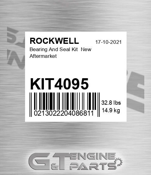 KIT4095 Bearing And Seal Kit New Aftermarket