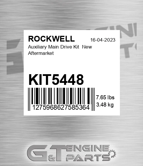 KIT5448 Auxiliary Main Drive Kit New Aftermarket