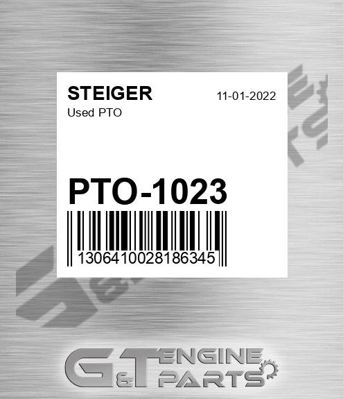 PTO-1023 Used PTO