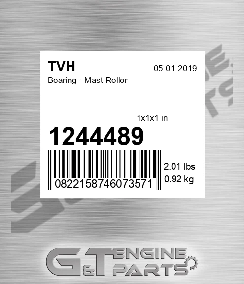 1244489 Bearing - Mast Roller