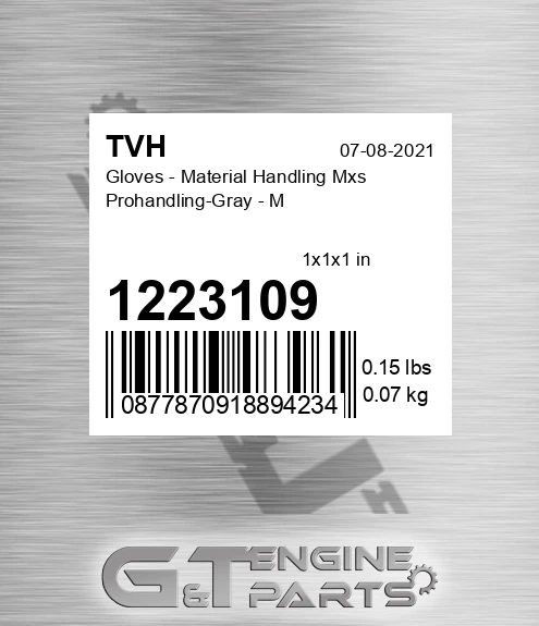 1223109 Gloves - Material Handling Mxs Prohandling-Gray - M