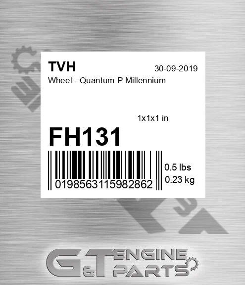 FH131 Wheel - Quantum P Millennium
