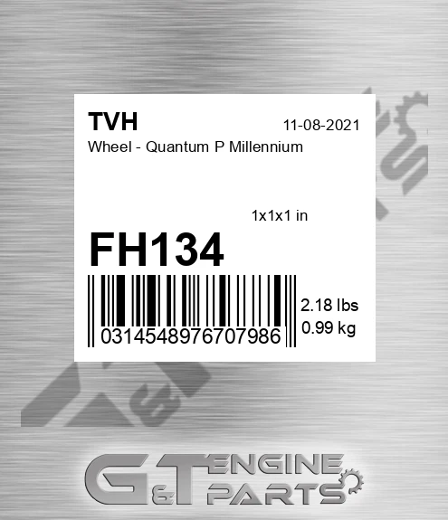 FH134 Wheel - Quantum P Millennium
