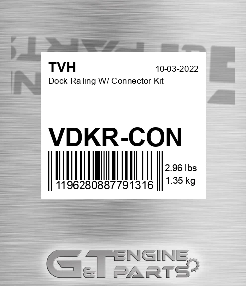 VDKR-CON Dock Railing W/ Connector Kit