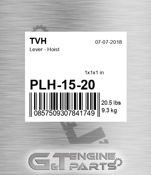 PLH-15-20 Lever - Hoist