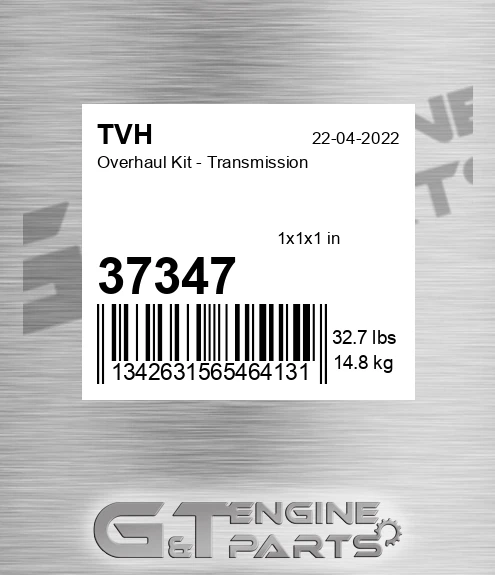 37347 Overhaul Kit - Transmission