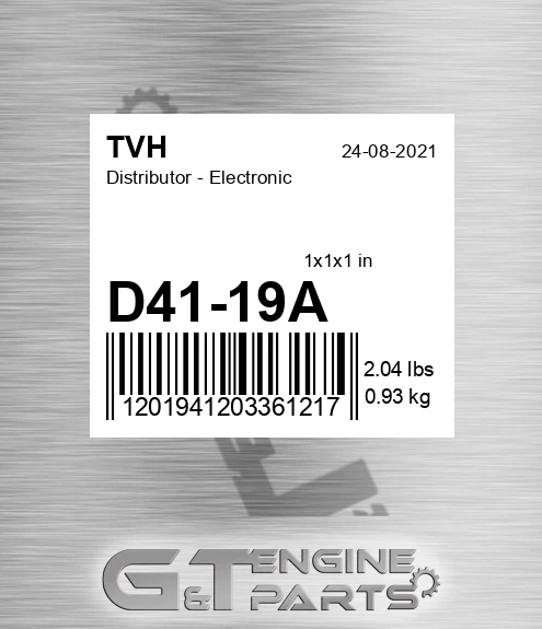 D41-19A Distributor - Electronic