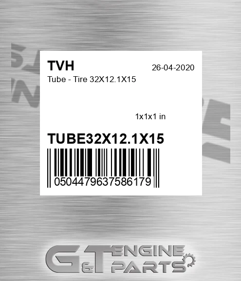 TUBE32X12.1X15 Tube - Tire 32X12.1X15