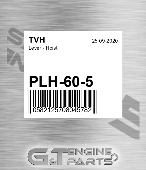 PLH-60-5 Lever - Hoist
