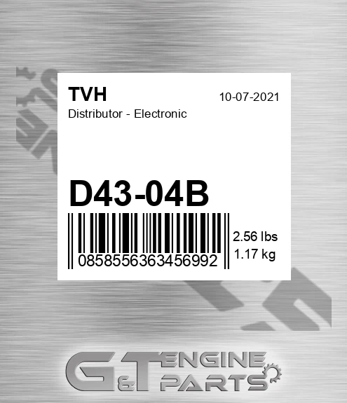 D43-04B Distributor - Electronic