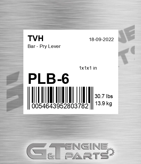 PLB-6 Bar - Pry Lever