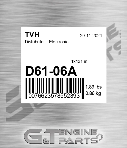 D61-06A Distributor - Electronic