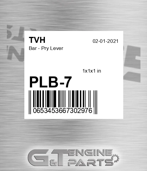 PLB-7 Bar - Pry Lever
