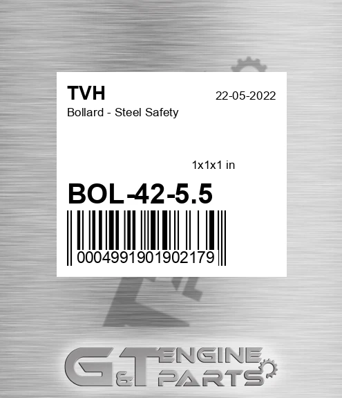 BOL-42-5.5 Bollard - Steel Safety