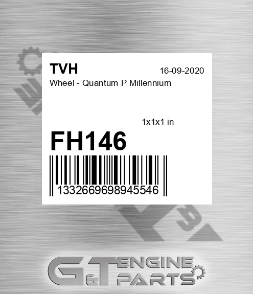 FH146 Wheel - Quantum P Millennium