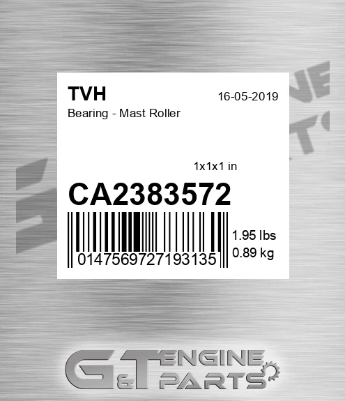 CA2383572 Bearing - Mast Roller