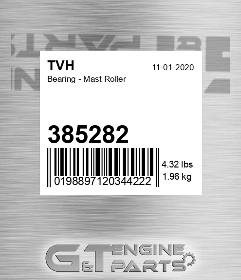 385282 Bearing - Mast Roller