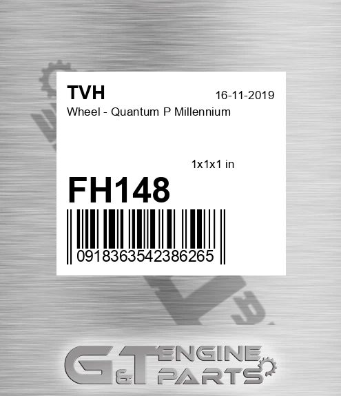 FH148 Wheel - Quantum P Millennium