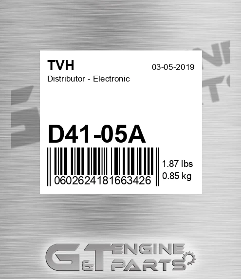 D41-05A Distributor - Electronic