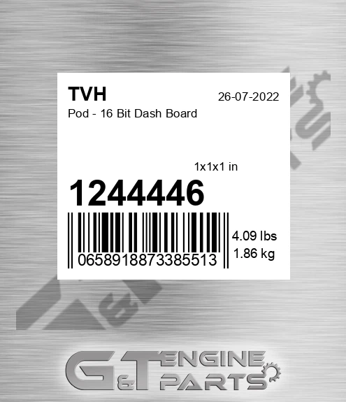 1244446 Pod - 16 Bit Dash Board