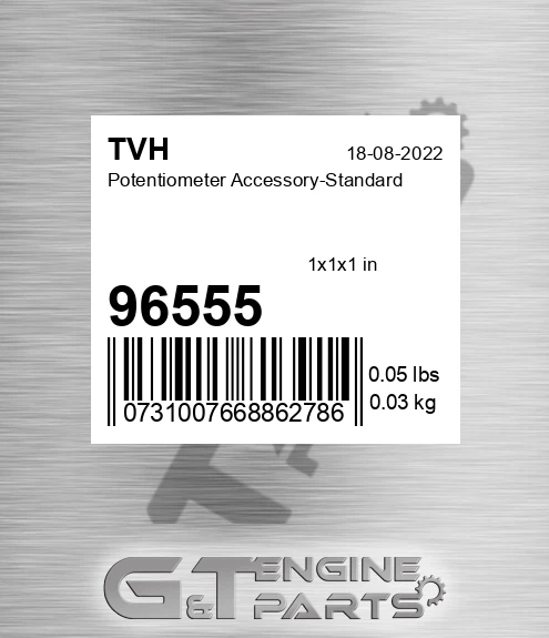 96555 Potentiometer Accessory-Standard