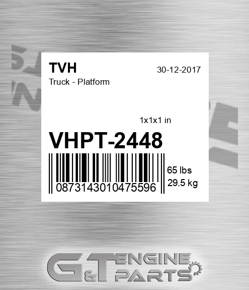 VHPT-2448 Truck - Platform