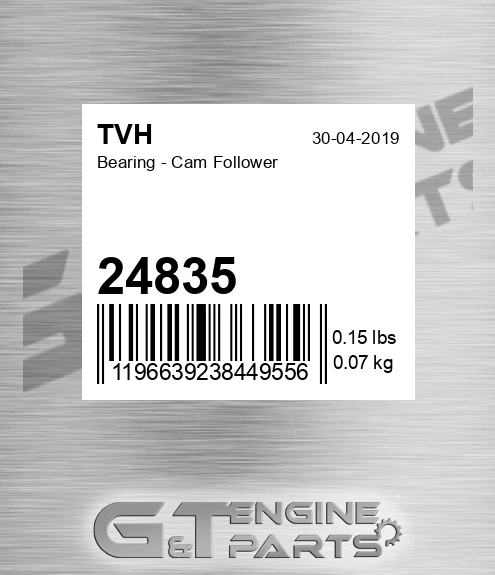 24835 Bearing - Cam Follower