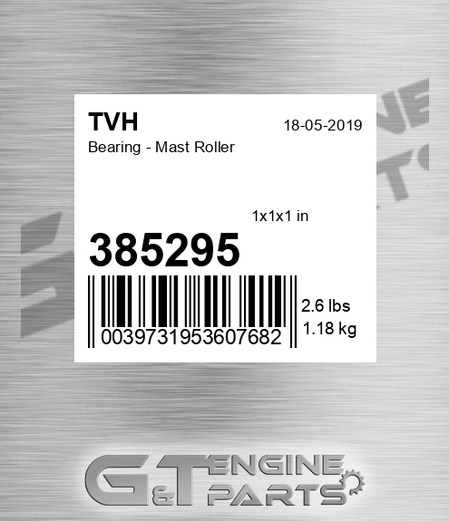 385295 Bearing - Mast Roller