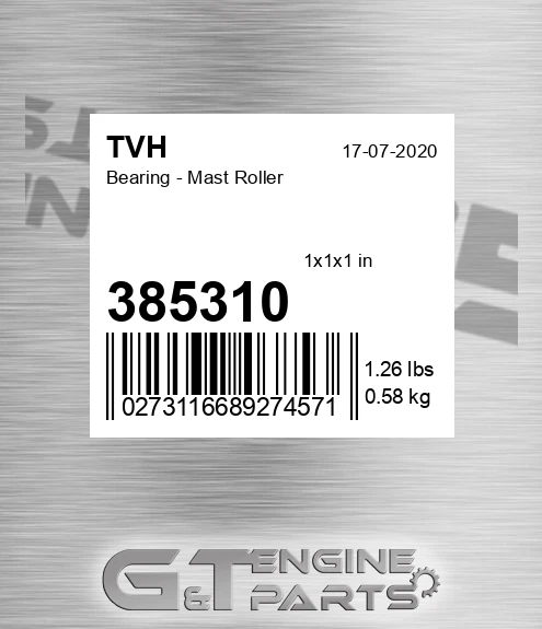 385310 Bearing - Mast Roller