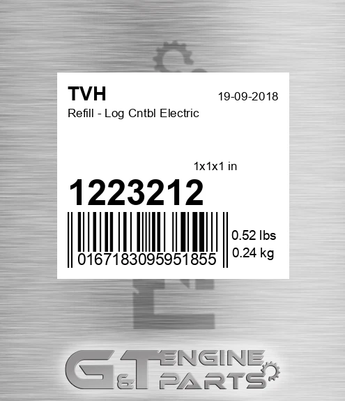 1223212 Refill - Log Cntbl Electric