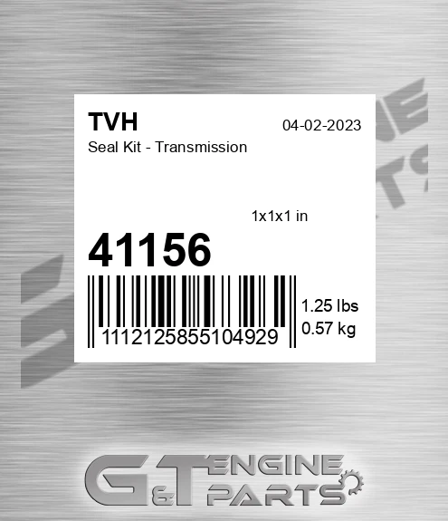 41156 Seal Kit - Transmission
