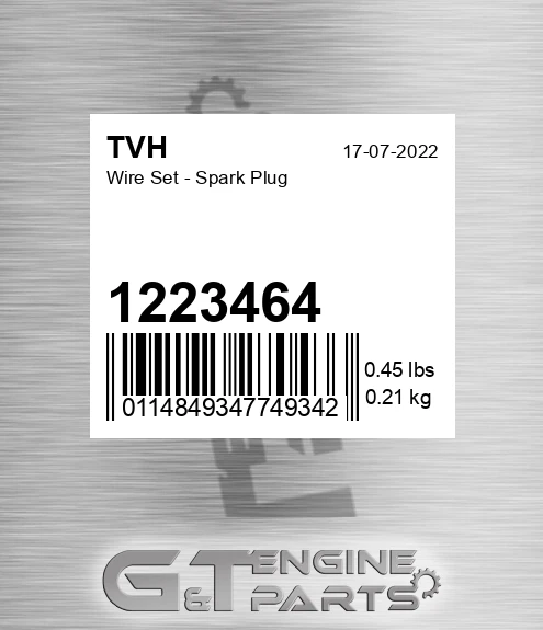 1223464 Wire Set - Spark Plug