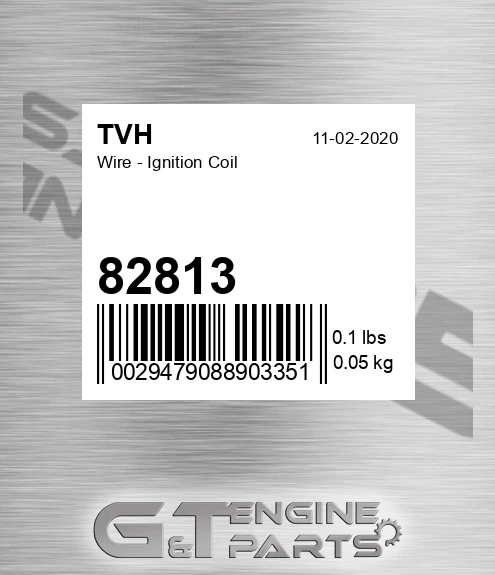82813 Wire - Ignition Coil