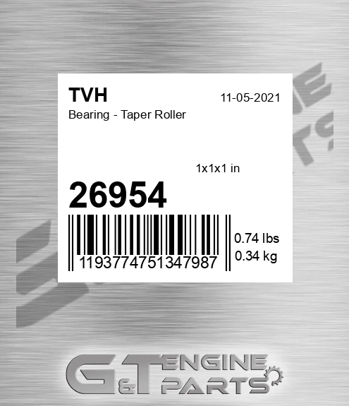 26954 Bearing - Taper Roller