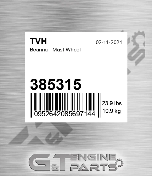385315 Bearing - Mast Wheel