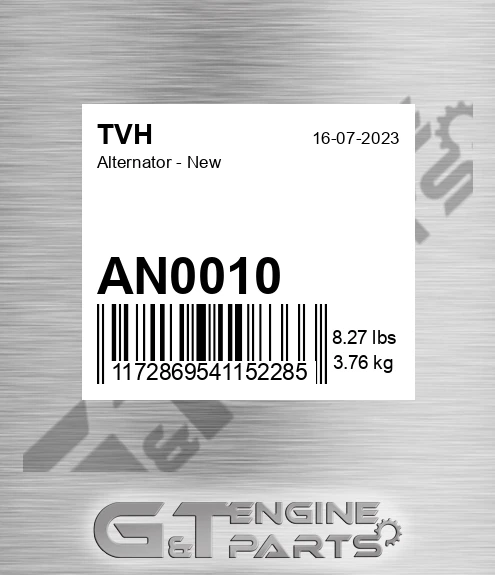 AN0010 Alternator - New