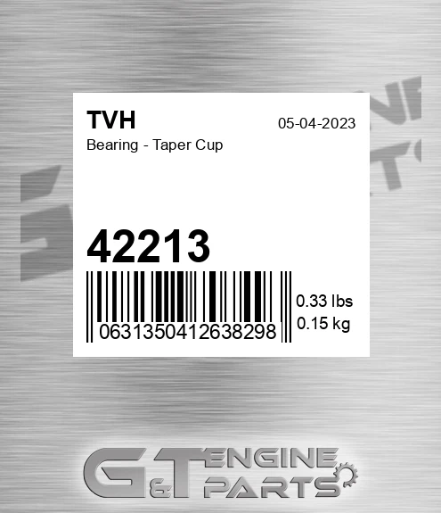 42213 Bearing - Taper Cup