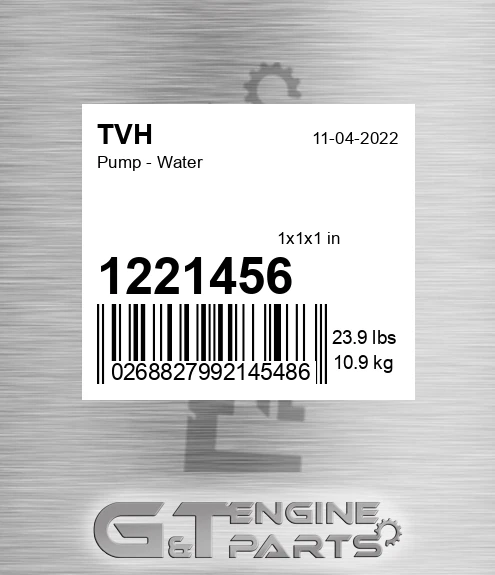 1221456 Pump - Water