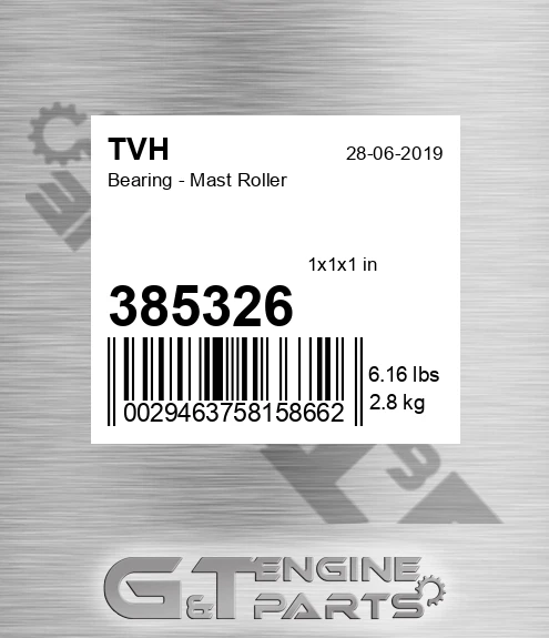 385326 Bearing - Mast Roller