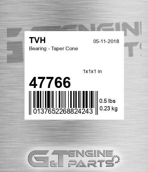 47766 Bearing - Taper Cone