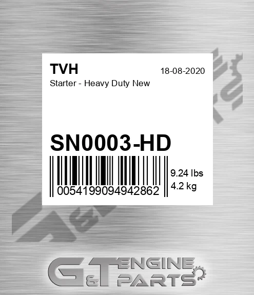 SN0003-HD Starter - Heavy Duty New