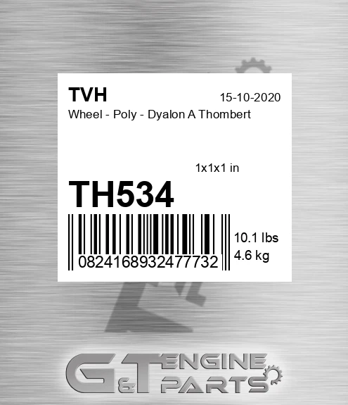 TH534 Wheel - Poly - Dyalon A Thombert
