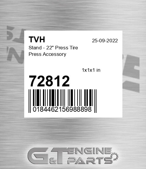 72812 Stand - 22&quot; Press Tire Press Accessory