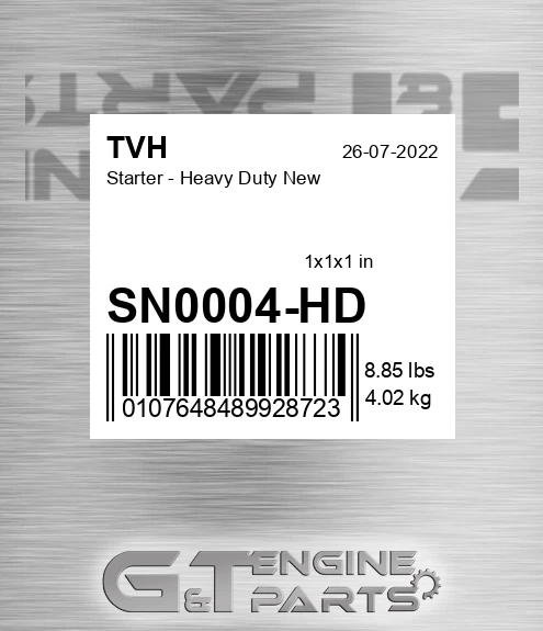 SN0004-HD Starter - Heavy Duty New