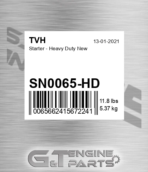 SN0065-HD Starter - Heavy Duty New