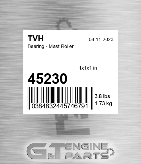 45230 Bearing - Mast Roller